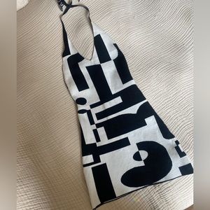 Peppermayo Groove Knit Halter Dress